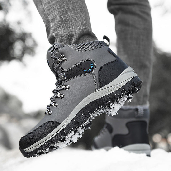 Explore the Great Outdoors with Ankle Boots Hiking Lace-up Shoes