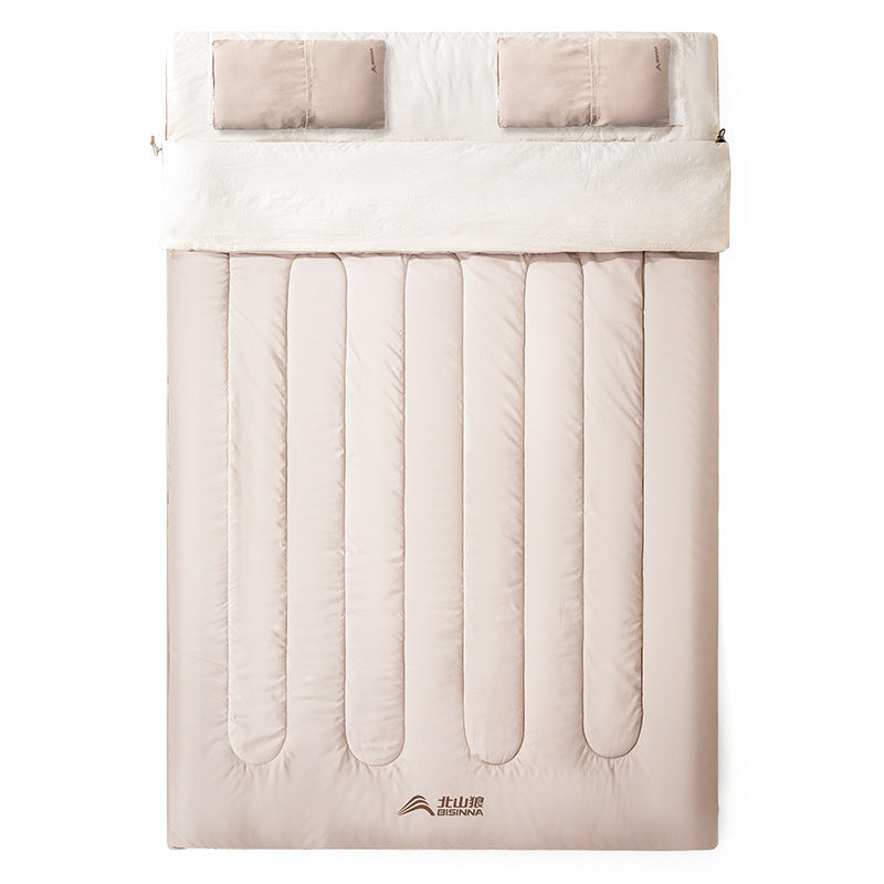 Double Sleeping Bag Outdoor Thickened Cold Protection