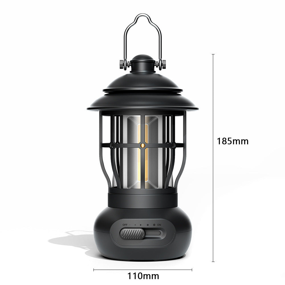 Vintage Style USB Rechargeable Tent Light