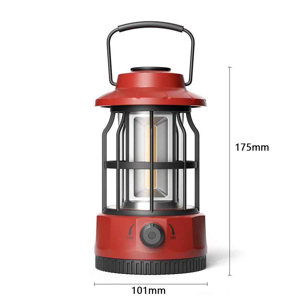 Portable Tent Light Retro Barn Lantern