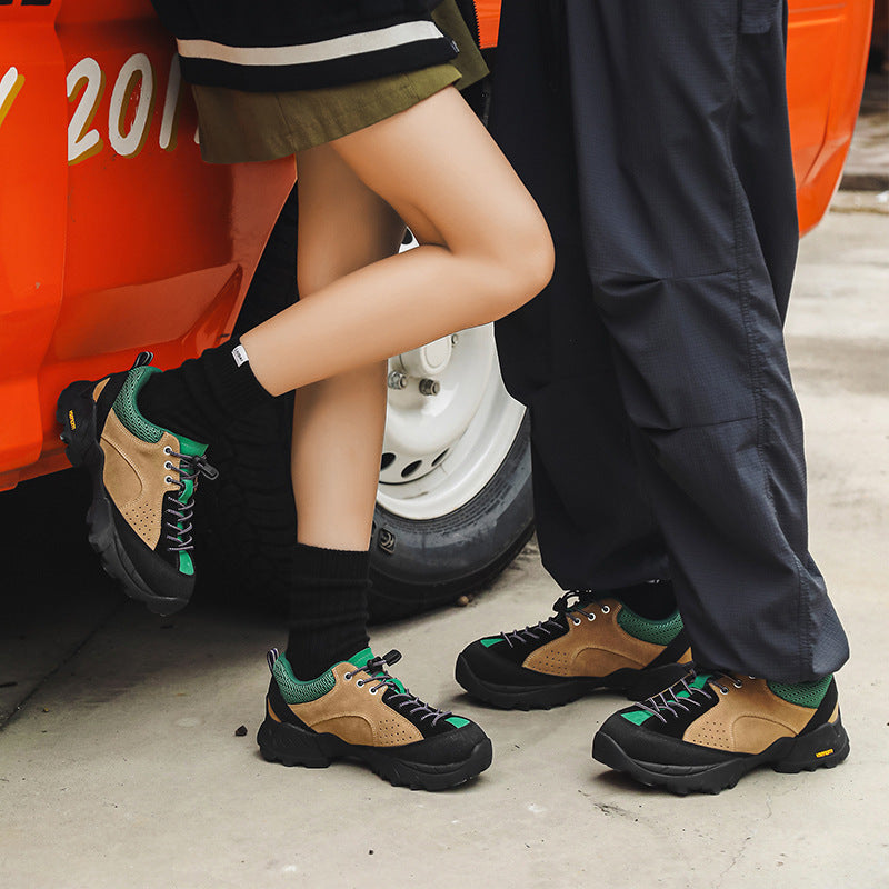 Leather Outdoor Camping Travel  Hiking Boots