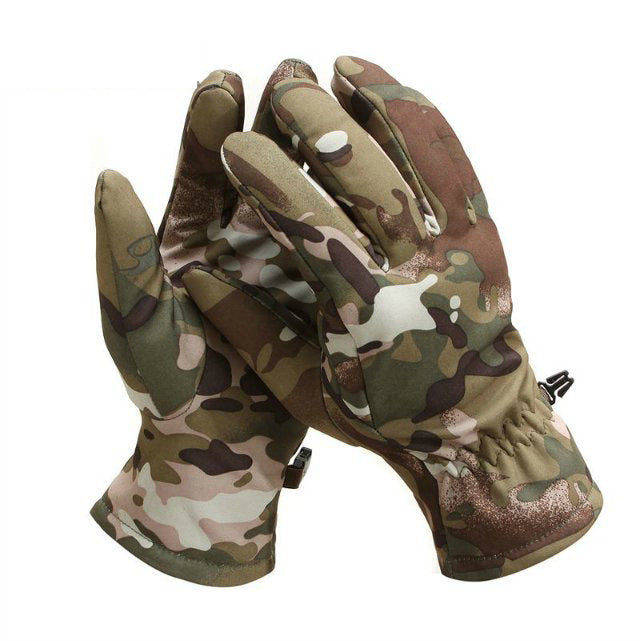 Outdoor Tactics Warm Soft Camouflage Gloves