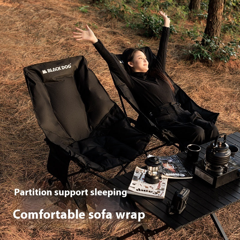Camping Recliner Portable Thickened Folding Chair