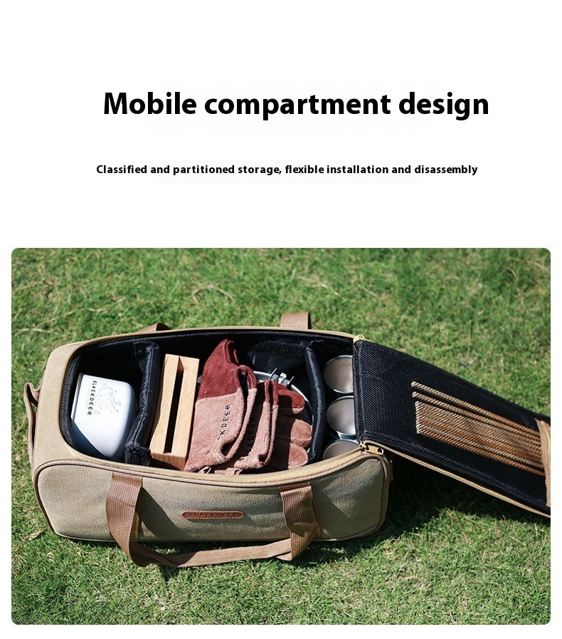 Gas Tank Stove Cookware Kitchenware Picnic Bag