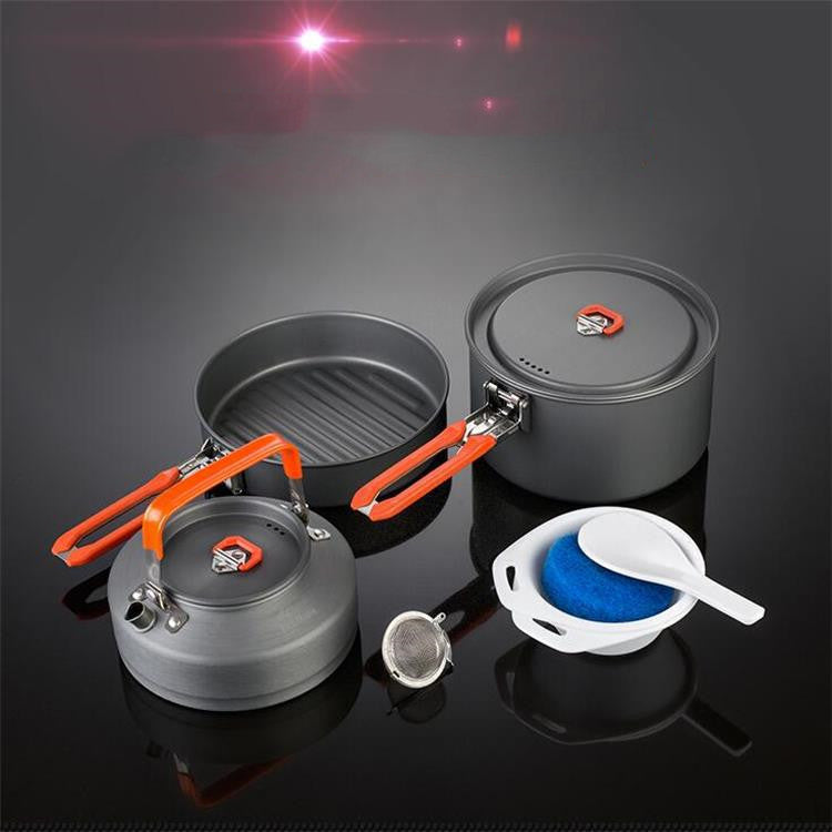 Outdoor Camping Picnic 2-3 Portable Cookware Set