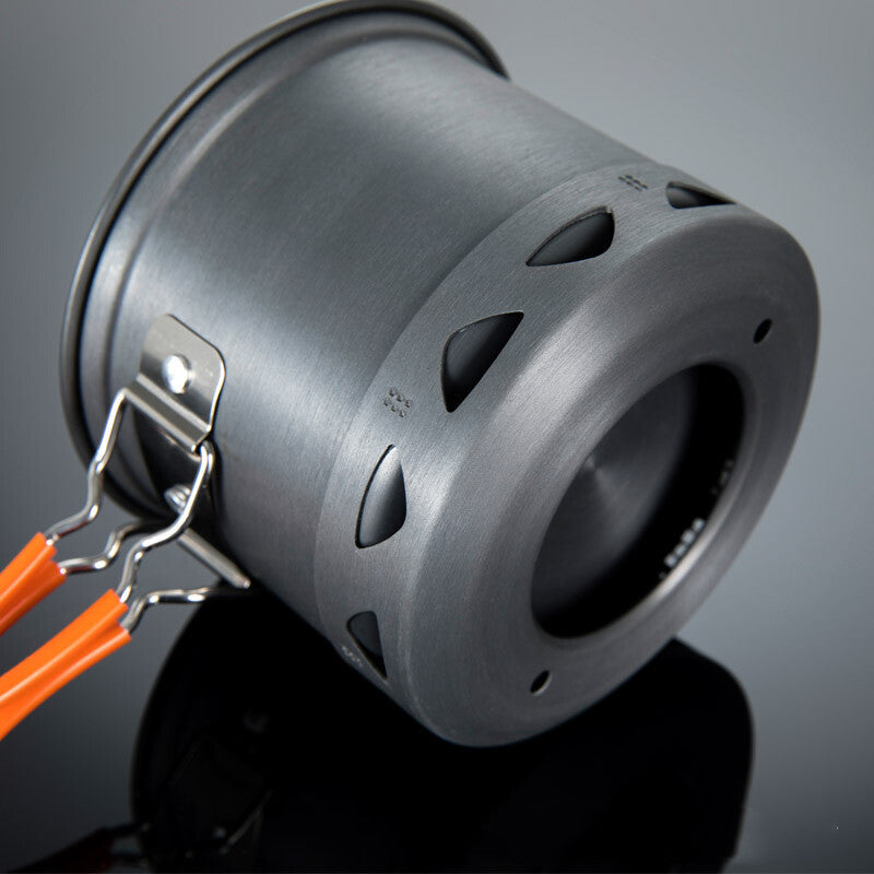 Outdoor Heat-collecting Single-pot  Camping Cookware