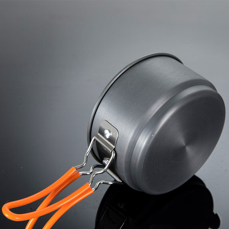 Outdoor Heat-collecting Single-pot  Camping Cookware