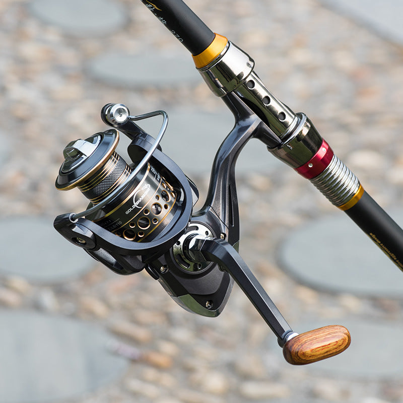 Telescopic Fishing Rod Combo Spinning Reel