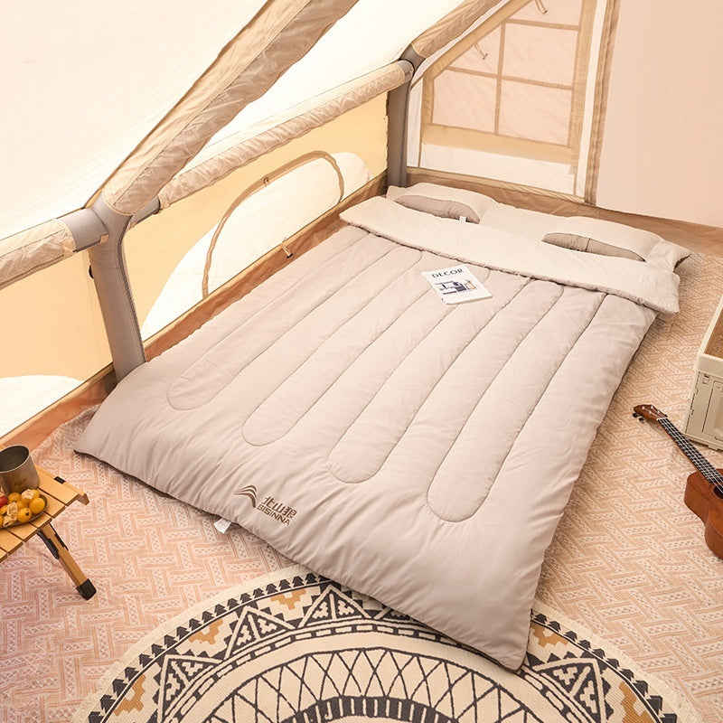 Double Sleeping Bag Outdoor Thickened Cold Protection