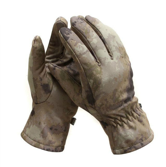 Outdoor Tactics Warm Soft Camouflage Gloves
