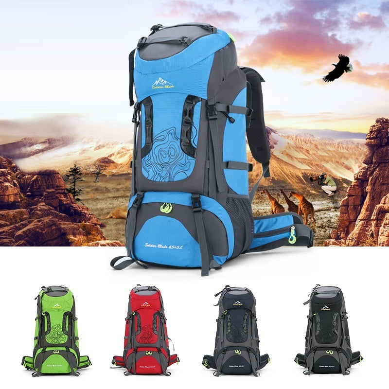 Waterproof Hiking Camping Capacity  Backpack