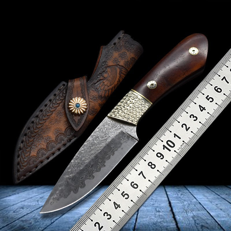 Small Straight Hunting Knife