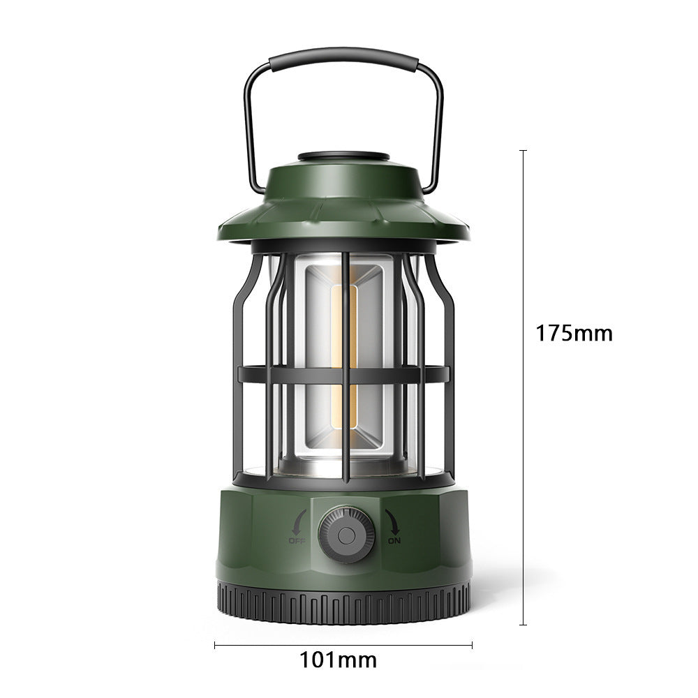 Portable Tent Light Retro Barn Lantern
