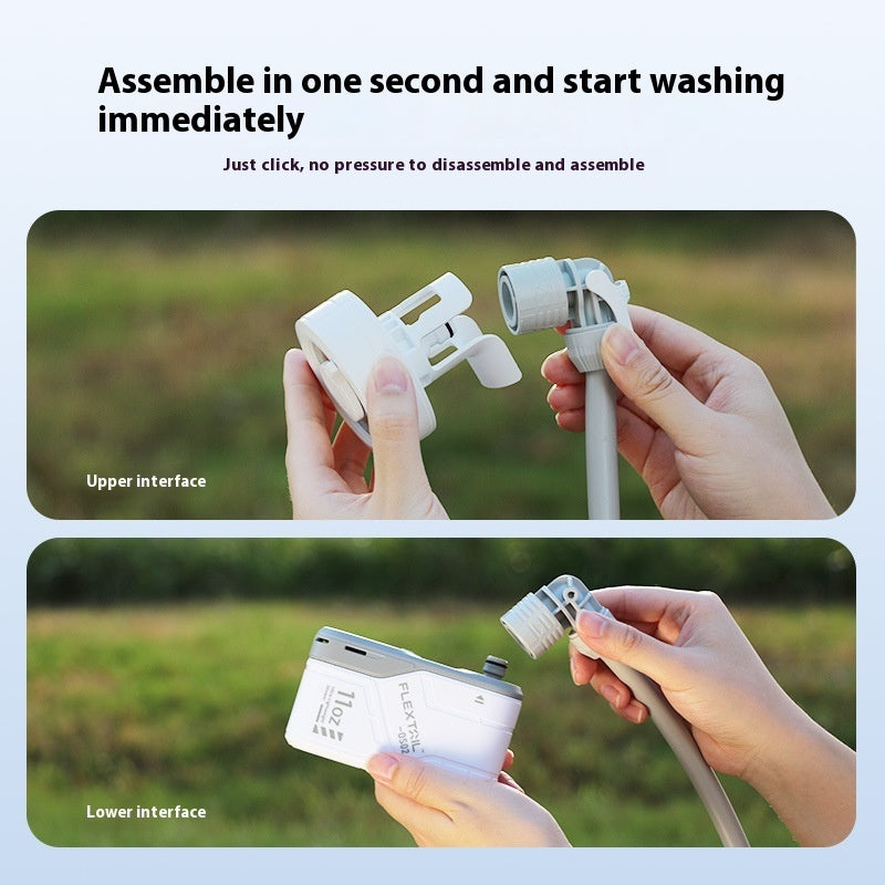 Outdoor Portable Camping Wireless Electric Shower