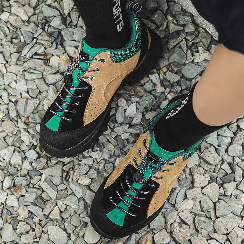 Leather Outdoor Camping Travel  Hiking Boots