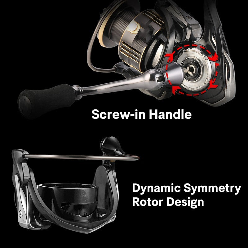 11-axle 101B Front Relief Spinning Reel