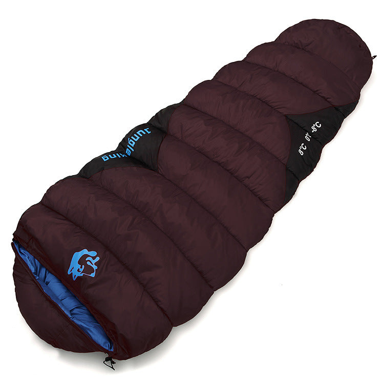 Outdoor Sleeping Bag Mummy Autumn And Winter