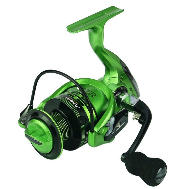 Telescopic Fishing Rod Metal Rocker Arm Fishing Reel