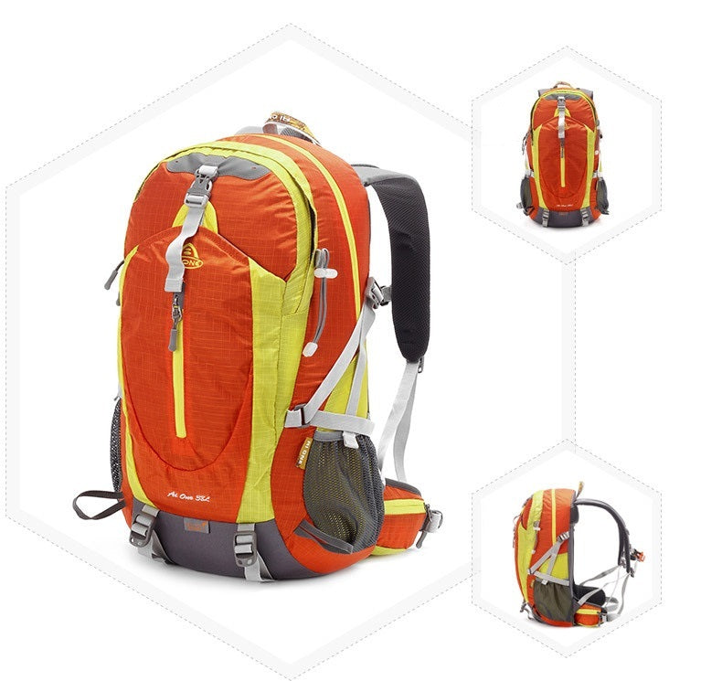 Mountaineering Hiking Leisure Travel Nylon Backpack
