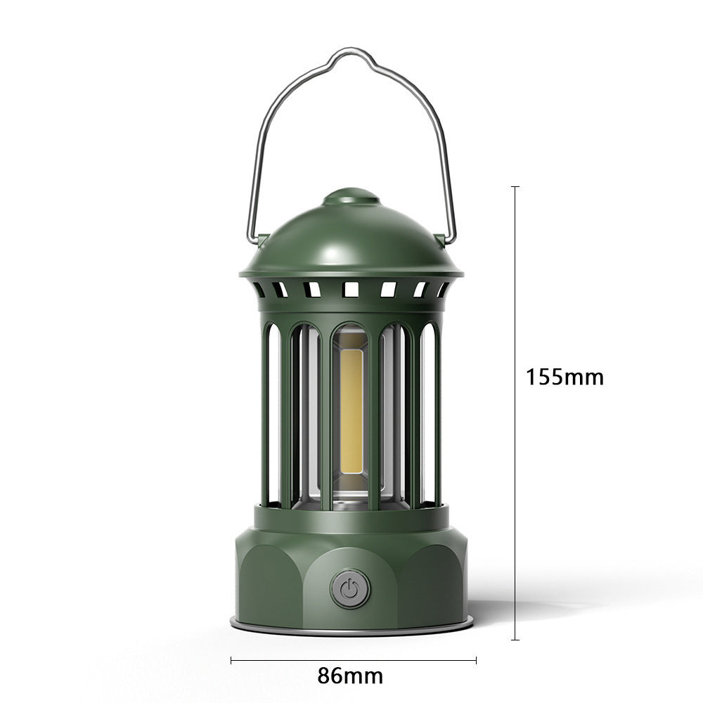 Portable Tent Light Retro Barn Lantern