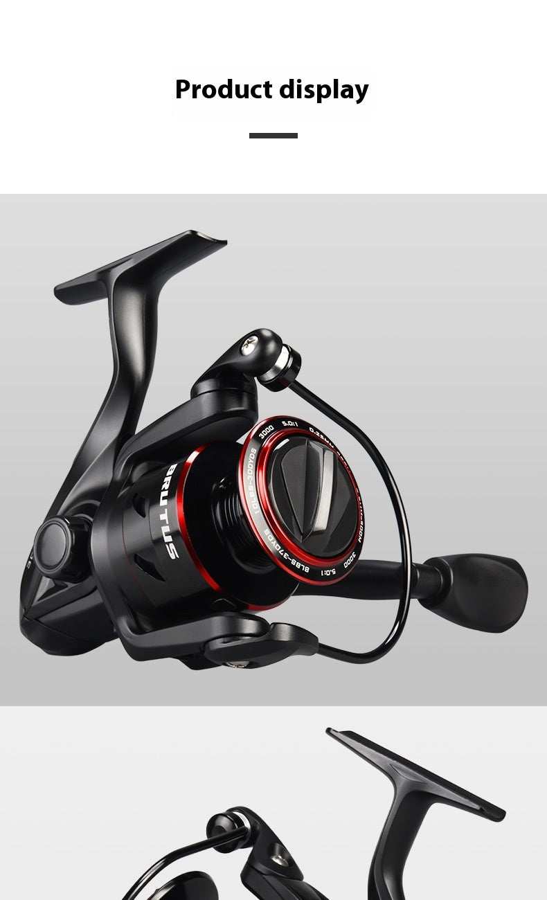 Telescopic Fishing Rod Fishing Reel All Metal