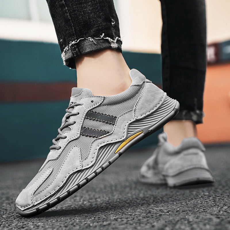 Men's Low-top Lace-up Hiking Boots