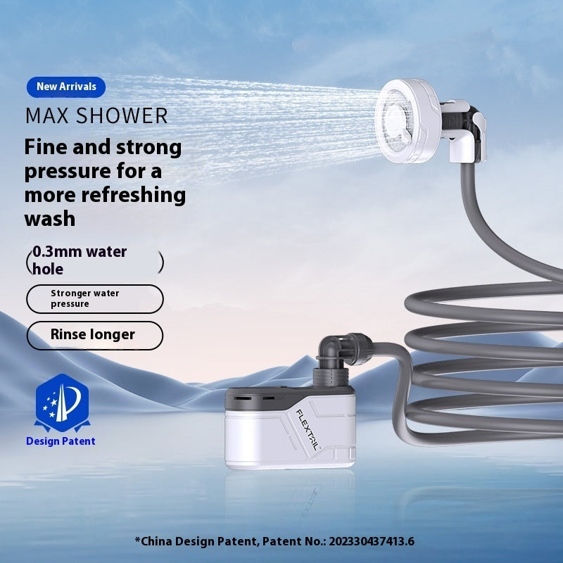 Outdoor Portable Camping Wireless Electric Shower