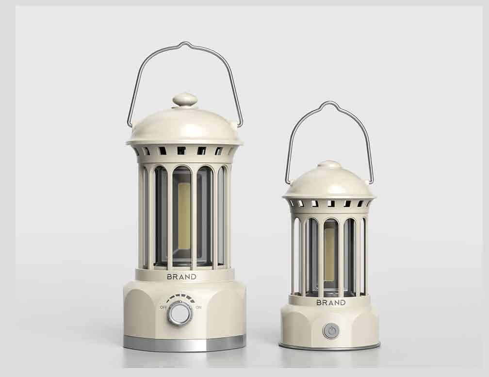 Vintage Style USB Rechargeable Tent Light