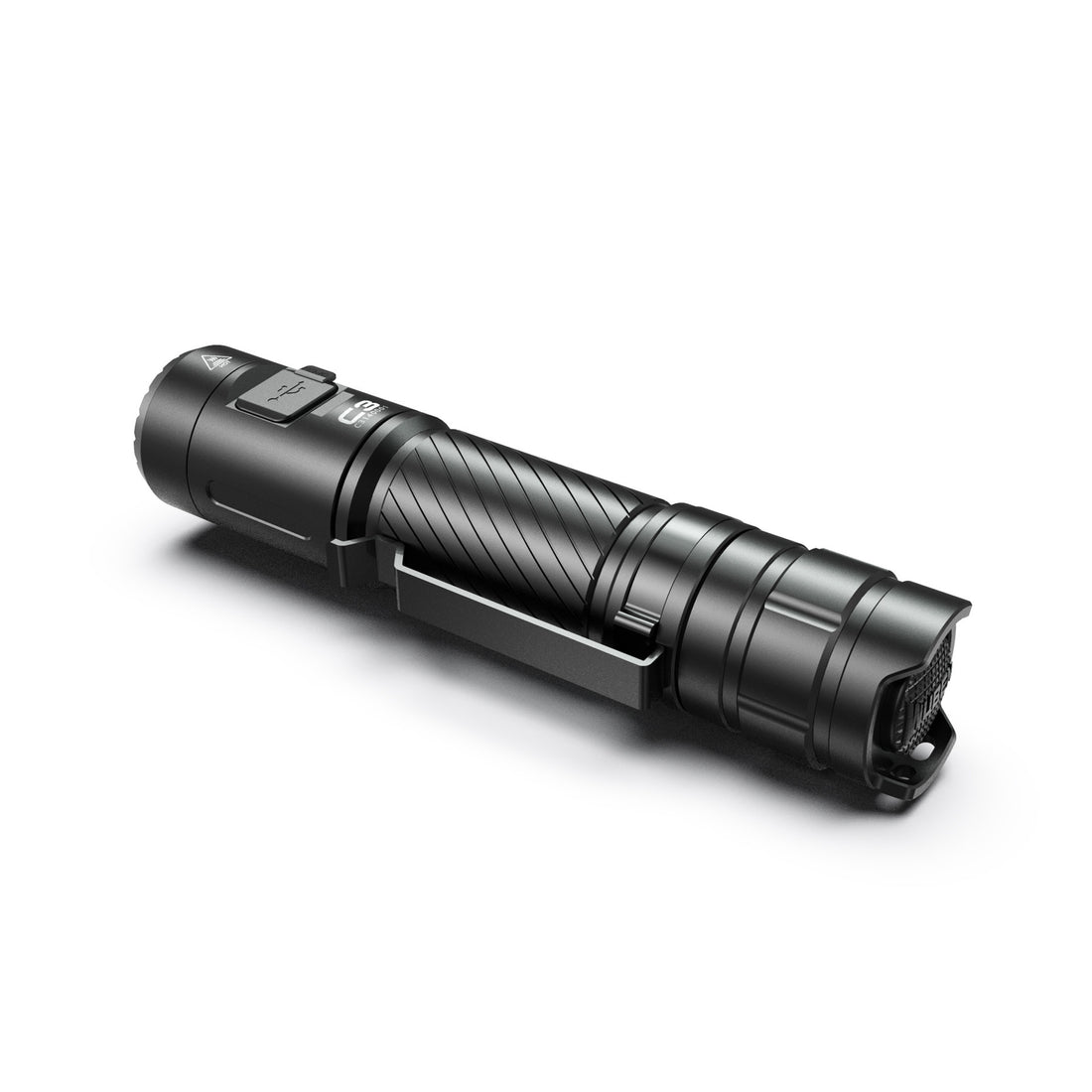 Outdoor Camping Home USB Rechargeable Glare Flashlight