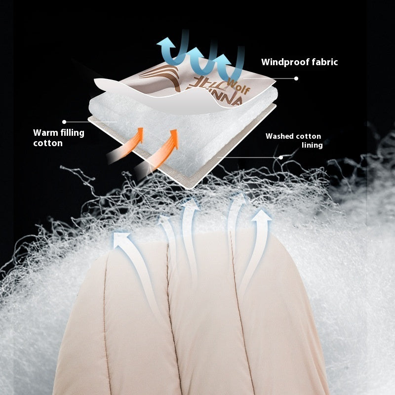 Double Sleeping Bag Outdoor Thickened Cold Protection