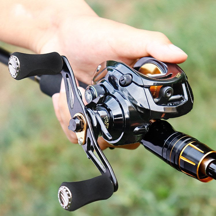 Carbon Fiber Magnetic Centrifugal Drop Fishing Reel