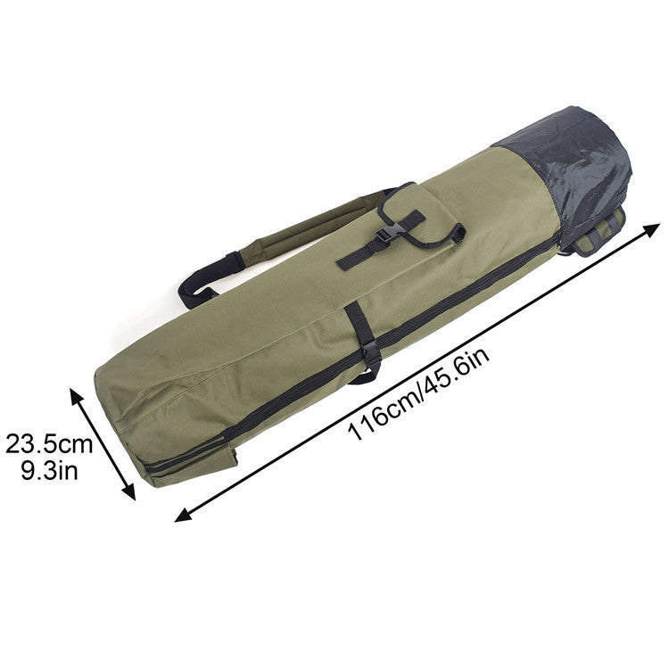 Fishing Rod Gear Cylindrical Bag