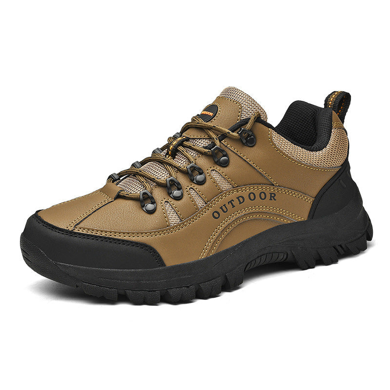Men's Autumn And Winter Outdoor Sneakers Leather