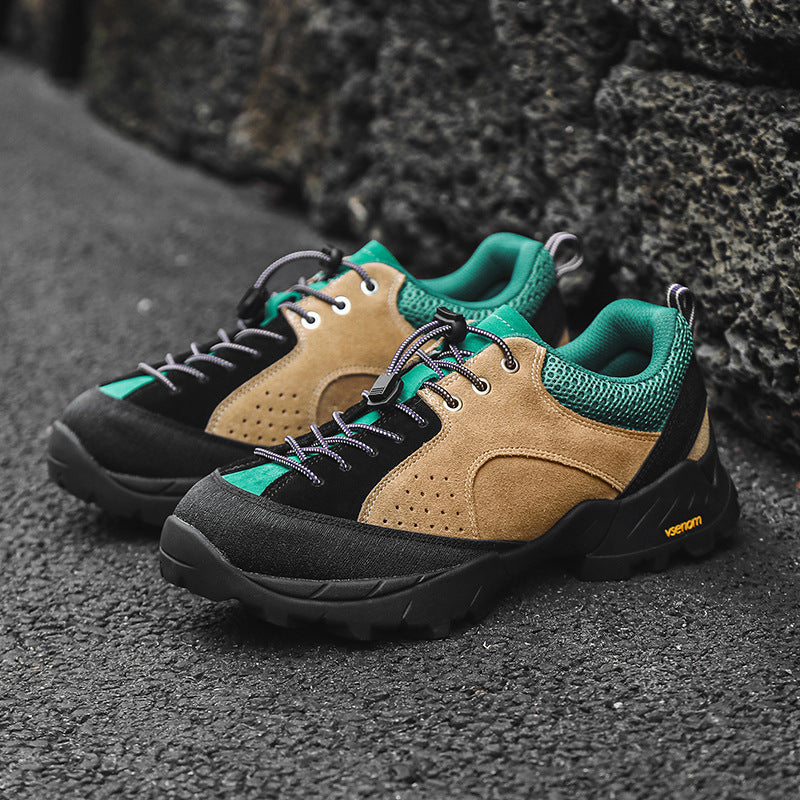 Leather Outdoor Camping Travel  Hiking Boots