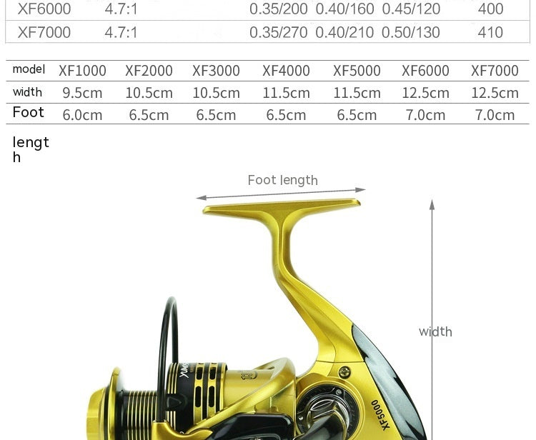 Telescopic Fishing Rod Metal Rocker Arm Fishing Reel