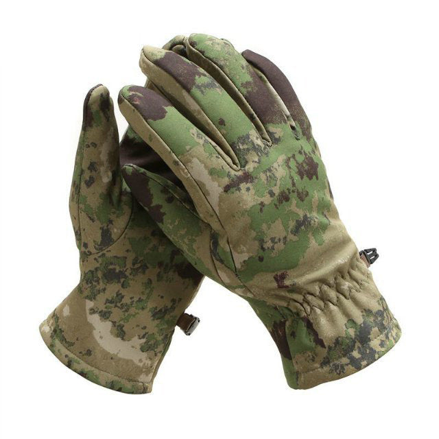 Outdoor Tactics Warm Soft Camouflage Gloves