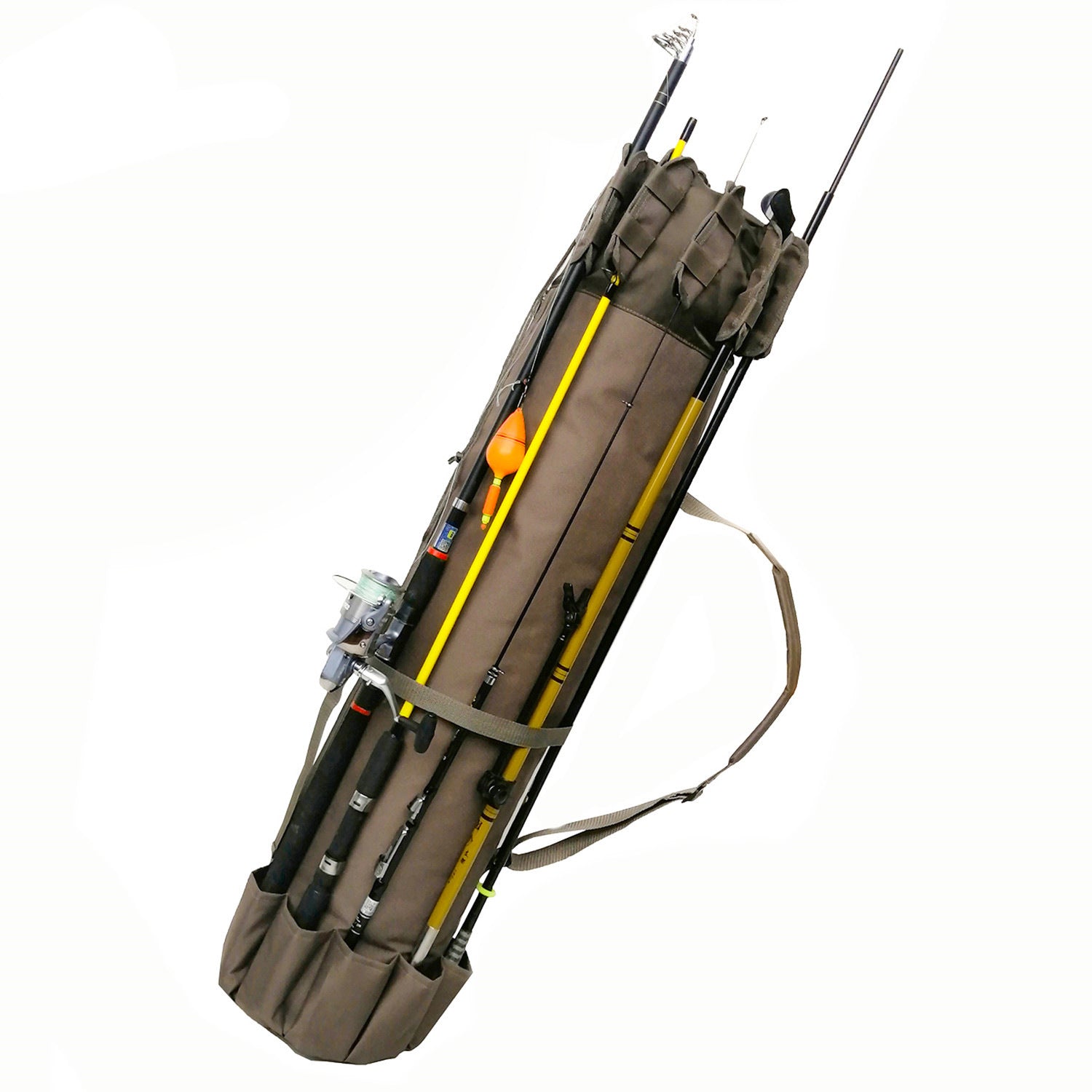 Fishing Rod Gear Cylindrical Bag