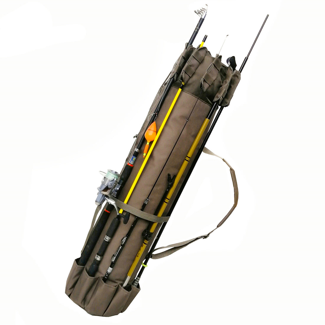 Fishing Rod Gear Cylindrical Bag