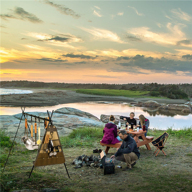 Spoon Hanging Cookware Foldable Tableware Bag