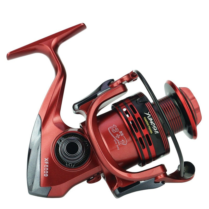 Telescopic Fishing Rod Metal Rocker Arm Fishing Reel
