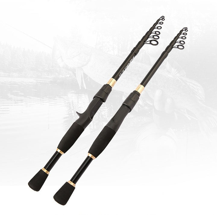 Ultra Short Telescopic Carbon Fishing Rod